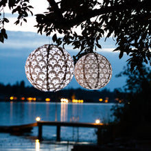 Load image into Gallery viewer, Soji Stella Globe Deco Lantern -White