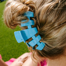 Load image into Gallery viewer, Teleties Classic Hair Clips -Summer Sky