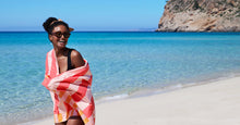 Load image into Gallery viewer, Quick Dry Towel -XL -Raspberry Road