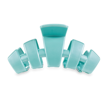 Load image into Gallery viewer, Teleties Classic Hair Clips -Totally Turquoise