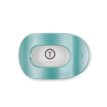 Load image into Gallery viewer, Teleties Flat Round Clips -Totally Turquoise