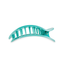 Load image into Gallery viewer, Teleties Flat Round Clips -Totally Turquoise