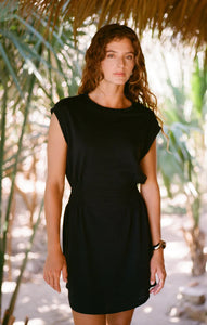 Z Supply Rowan Textured Knit Dress -Black