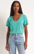 Load image into Gallery viewer, Z Supply Pocket Tee -Cabana Green