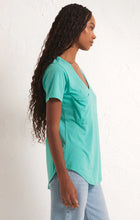 Load image into Gallery viewer, Z Supply Pocket Tee -Cabana Green