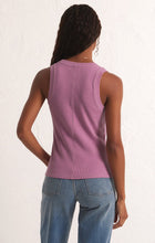 Load image into Gallery viewer, Z Supply Sirena Rib Tank -Dusty Orchid
