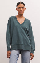 Load image into Gallery viewer, Z Supply Modern V-Neck Weekender -Abyss
