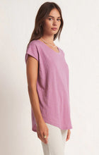 Load image into Gallery viewer, Z Supply Laid Back Slub Tee -Dusty Orchid
