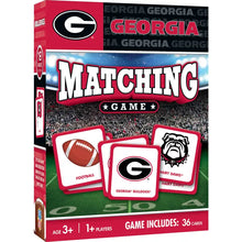Load image into Gallery viewer, University of Georgia Bulldogs Matching Game
