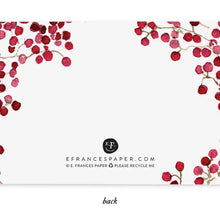 Load image into Gallery viewer, E Frances Little Notes -Red Berries