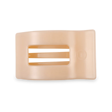 Load image into Gallery viewer, Teleties Flat Rectangle Clips -Almond Beige