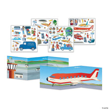 Load image into Gallery viewer, Reusable Sticker Tote -At the Airport