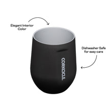 Load image into Gallery viewer, Corkcicle Pure Taste Stemless Wine -Ceramic Slate/Grey