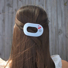 Load image into Gallery viewer, Teleties Flat Round Clip -Basket of Cherries
