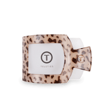 Load image into Gallery viewer, Teleties Flat Square Clips -Blonde Tortoise