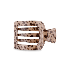 Load image into Gallery viewer, Teleties Flat Square Clips -Blonde Tortoise