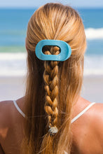 Load image into Gallery viewer, Teleties Flat Round Clips -Blue Seas