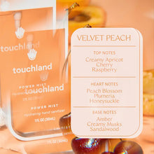 Load image into Gallery viewer, Velvet Peach Power Mist Hydrating Hand Sanitizer