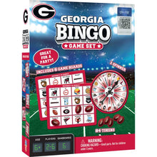 Load image into Gallery viewer, University of Georgia Bulldogs Bingo