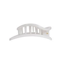 Load image into Gallery viewer, Teleties Flat Circle Clip -Coconut White
