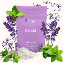 Load image into Gallery viewer, Latika Beauty Epsom Salt Bath Soak -Calm