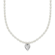 Load image into Gallery viewer, Brighton Cascade Embrace Pearl Heart Necklace