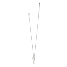 Load image into Gallery viewer, Brighton Cascade Open Heart Pearl Petite Necklace