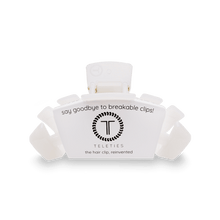 Load image into Gallery viewer, Teleties Classic Hair Clips -Coconut White