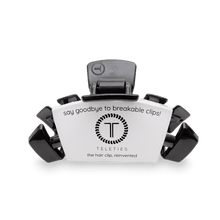 Load image into Gallery viewer, Teleties Classic Hair Clips -Jet Black