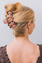 Load image into Gallery viewer, Teleties Classic Hair Clips -Mocha Mousse