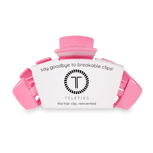 Load image into Gallery viewer, Teleties Classic Hair Clips -Peonies Please