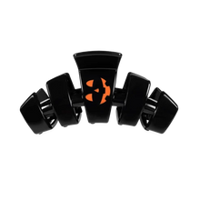 Load image into Gallery viewer, Teleties Classic Claw Clip -Spooky Smiles