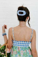 Load image into Gallery viewer, Teleties Flat Round Clips -Clear Skies