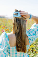 Load image into Gallery viewer, Teleties Flat Round Clips -Clear Skies