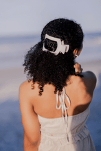 Load image into Gallery viewer, Teleties Flat Square Clips -Coconut White