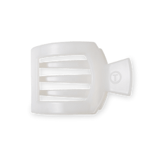 Load image into Gallery viewer, Teleties Flat Square Clips -Coconut White