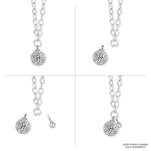 Load image into Gallery viewer, Brighton Contempo Medallion Charm Necklace -Silver