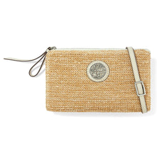 Load image into Gallery viewer, Brighton Contempo Straw Pouch -White