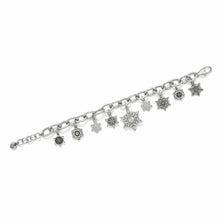 Load image into Gallery viewer, Brighton Crystal Flurry Charm Bracelet