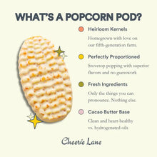 Load image into Gallery viewer, Cheerie Lane Popcorn Pod Pack -Butter