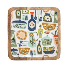Load image into Gallery viewer, Kitchenware Enameled Mango Wood Trays