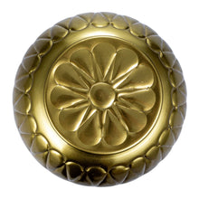 Load image into Gallery viewer, Decorative Debossed Metal Container w/ Lid