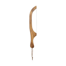 Load image into Gallery viewer, Wood Bow Bread Knife