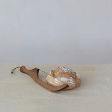 Load image into Gallery viewer, Wood Bow Bread Knife