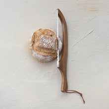 Load image into Gallery viewer, Wood Bow Bread Knife