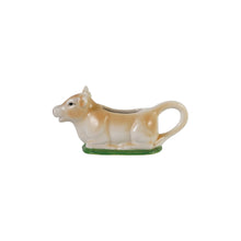 Load image into Gallery viewer, Stoneware Vintage Cow Creamer