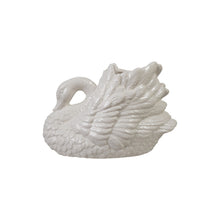 Load image into Gallery viewer, Stoneware Swan Vase