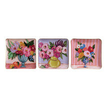 Load image into Gallery viewer, Flowers in Vase Enamel Tray