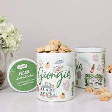 Load image into Gallery viewer, Georgia Pecan Shortbread Cookie Tin