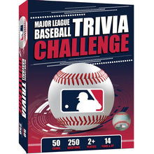 Load image into Gallery viewer, MLB Baseball Trivia Challenge Cards